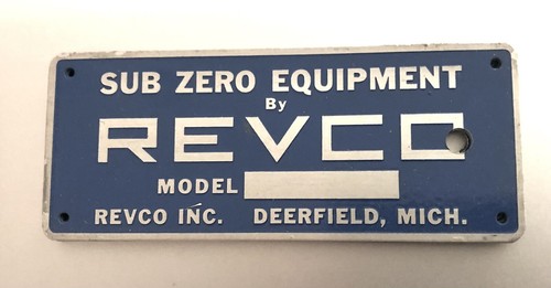 Tag prodotto vintage revco - id,